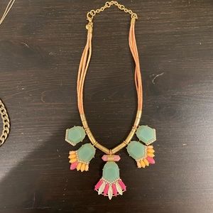 Bright statement necklace from J Crew